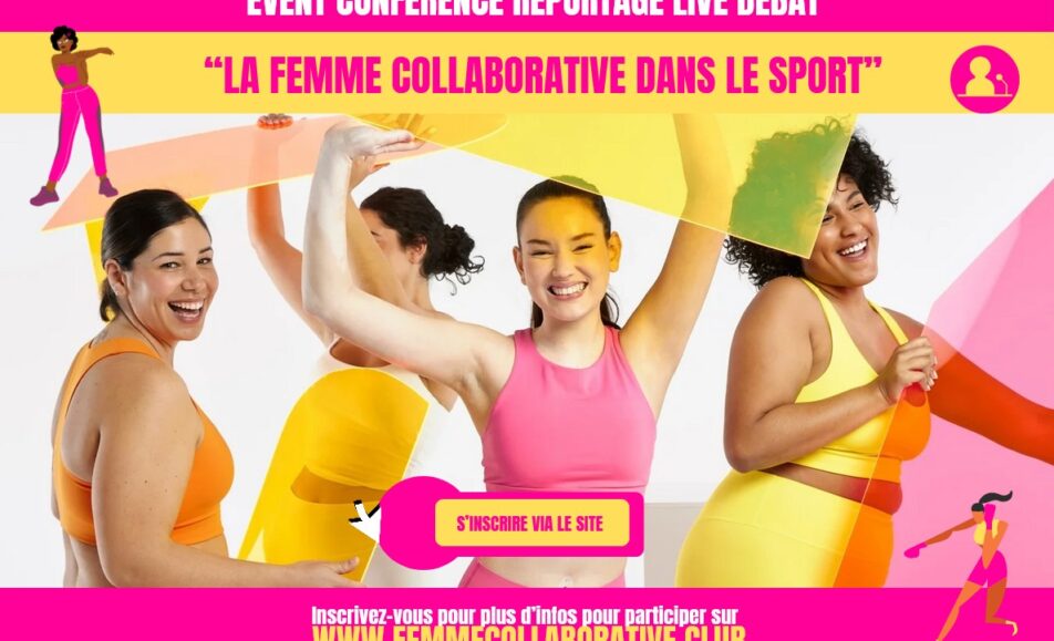 Journée de la Femme Collaborative dans le Sport – Event – Reportage – Live – Débat