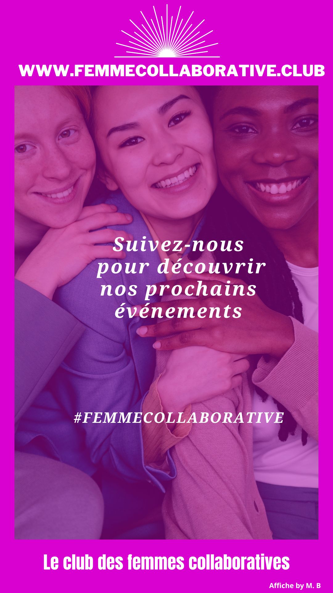 Citation Femme Collaborative : Suivez nous pour découvrir nos prochains événements