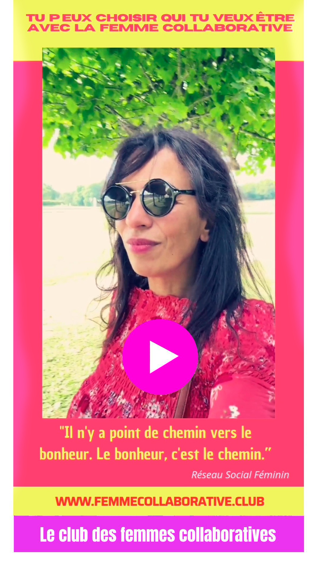 Femme Collaborative Choisir qui tu veux etre