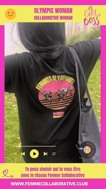 Femme Collaborative Femme Olympique Anim