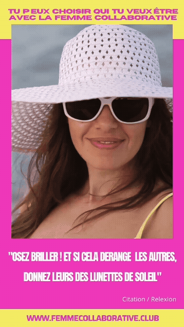 Femme-Collaborative-Réseau social féminin été anim