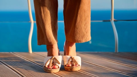 Femme Collaborative Mode chaussures-estivales