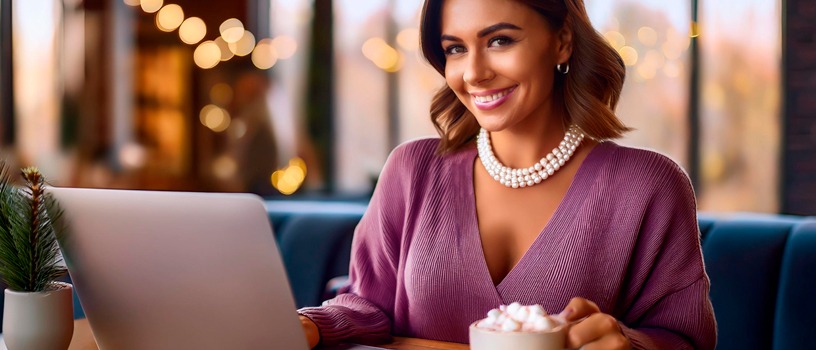 Femme Collaborative Connexion Membre