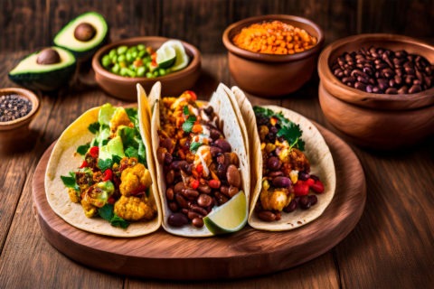 tacos-vegetariens-haricots-chou-fleurs-1