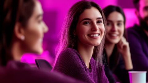 Femme Collaborative Abonnement Meeting