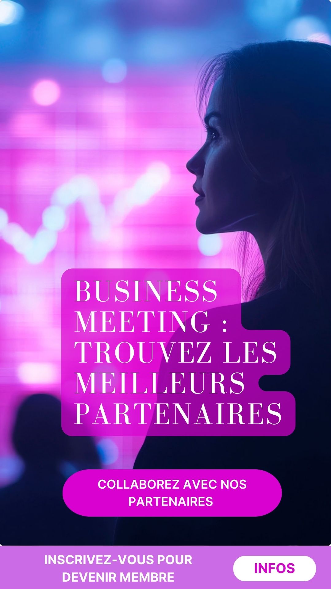 Femme Collaborative Slider Business Meeting Portrait