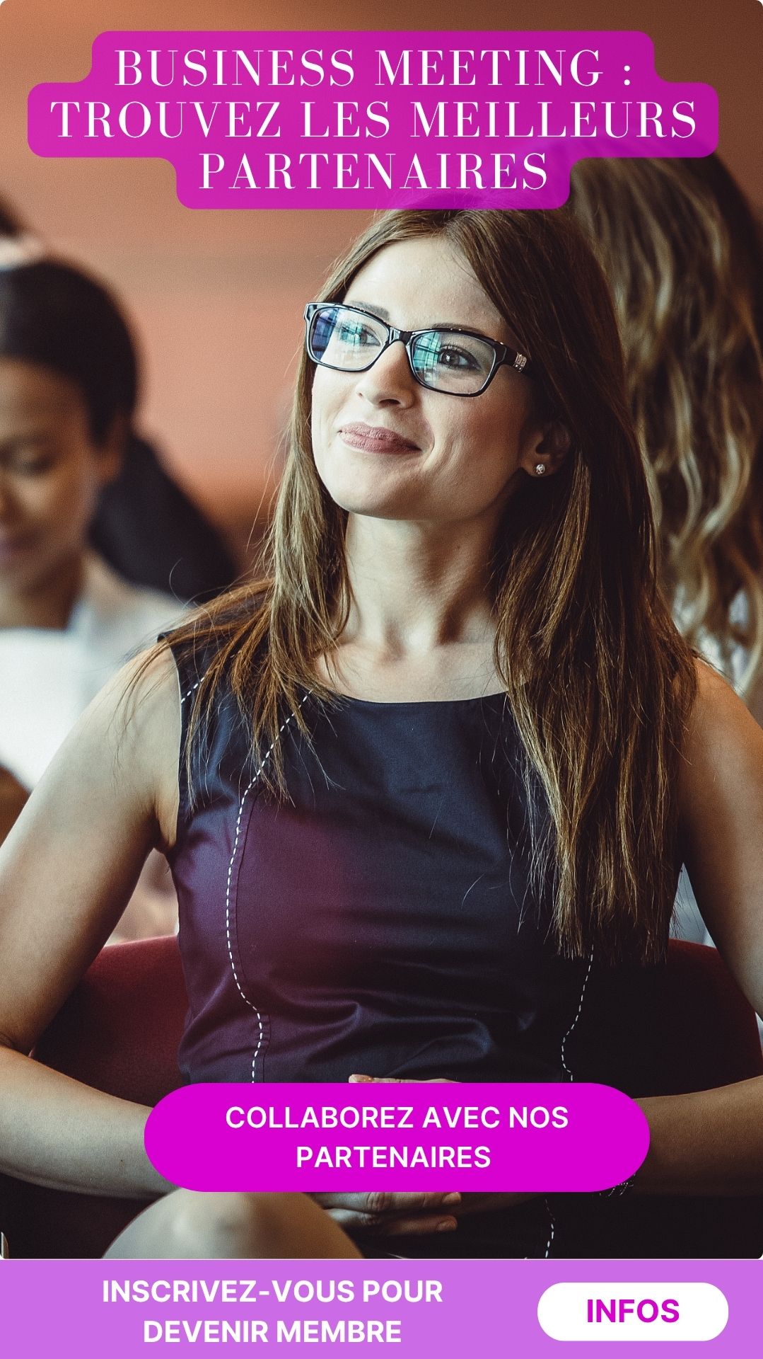 Femme Collaborative Slider Business Meeting2 Portrait