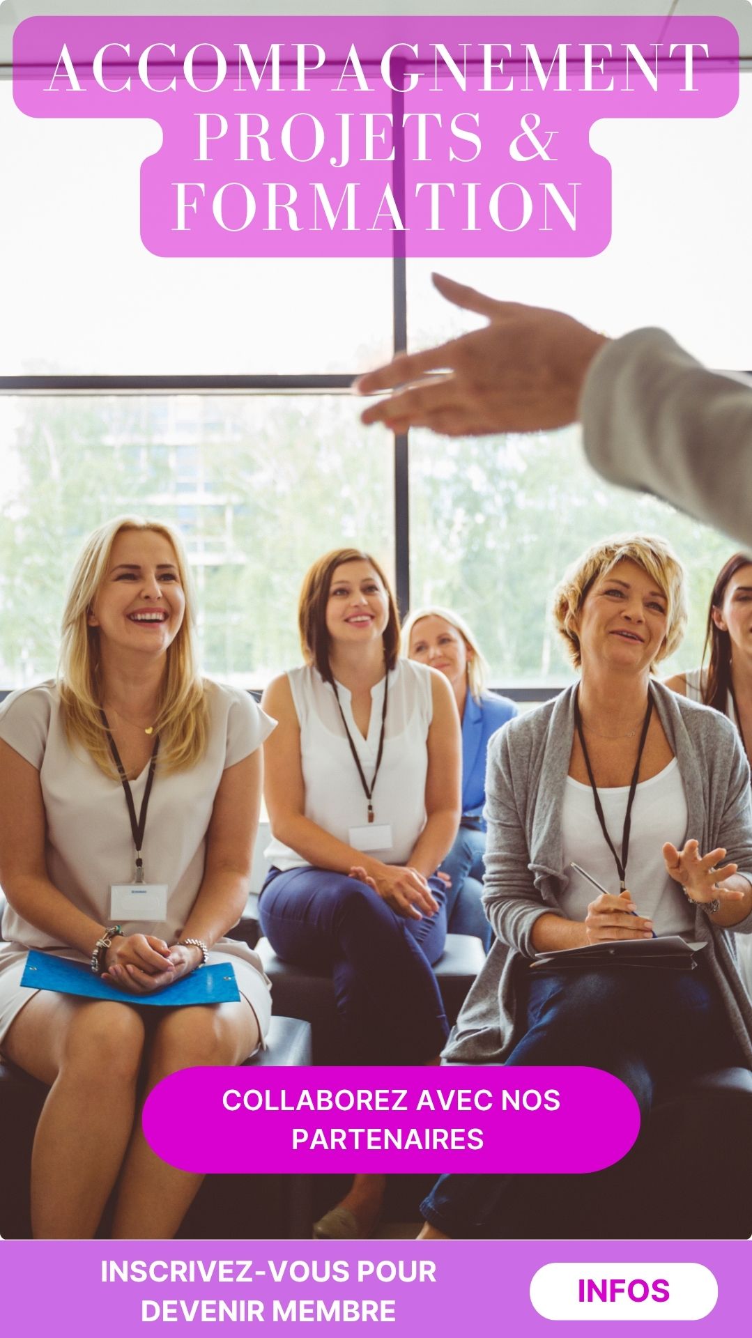 Femme Collaborative Slider Coach Formation Portrait Femme Collaborative Slider Coach Formation Portrait