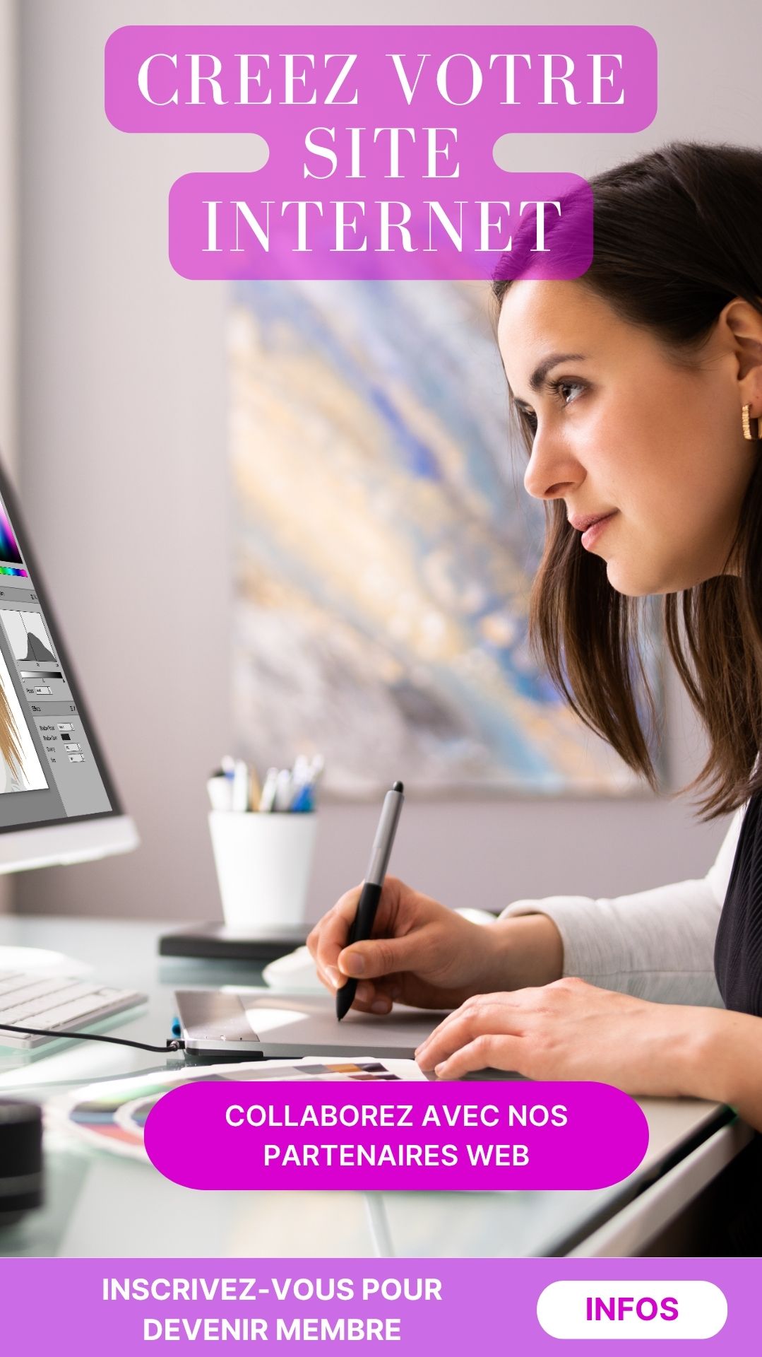 Femme Collaborative Slider Web portrait Femme Collaborative Slider Web portrait